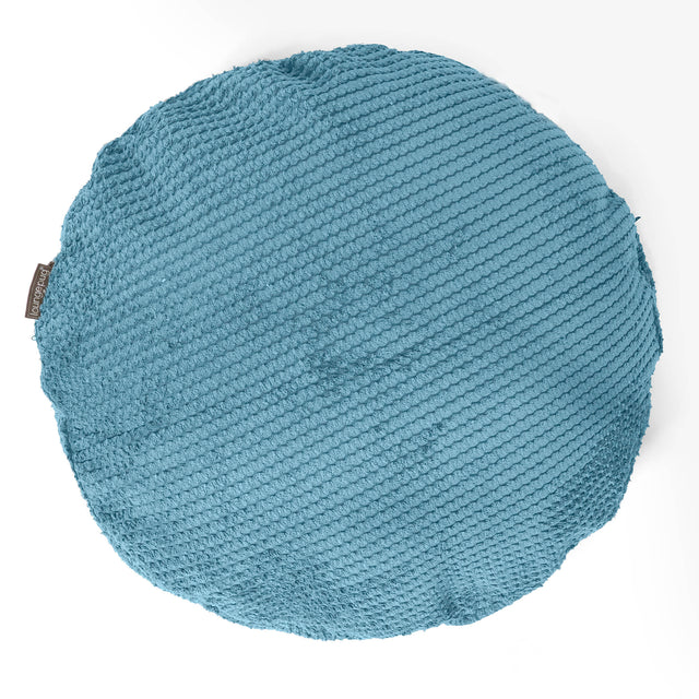 Round Scatter Cushion Cover 50cm - Pom Pom Aegean 01