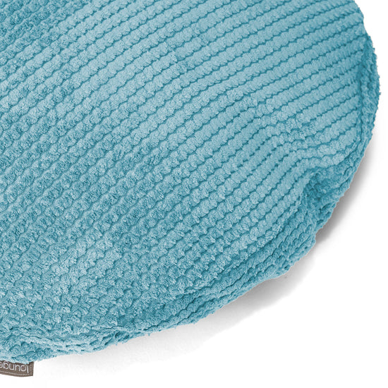 Round Scatter Cushion Cover 50cm - Pom Pom Aegean 02