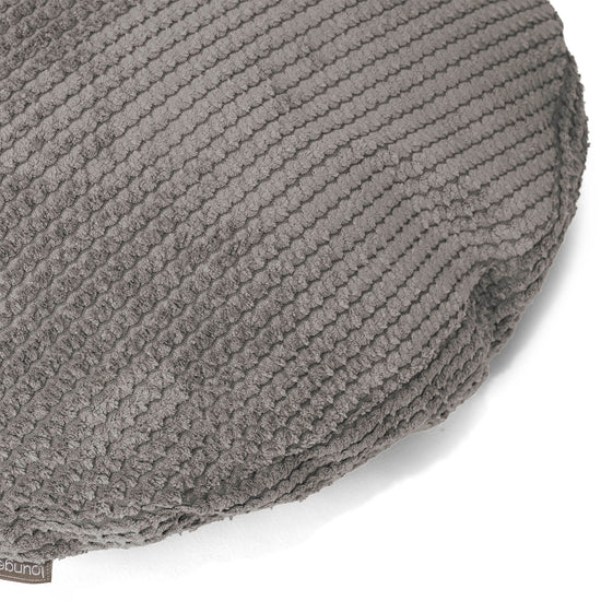 Round Scatter Cushion Cover 50cm - Pom Pom Charcoal 02