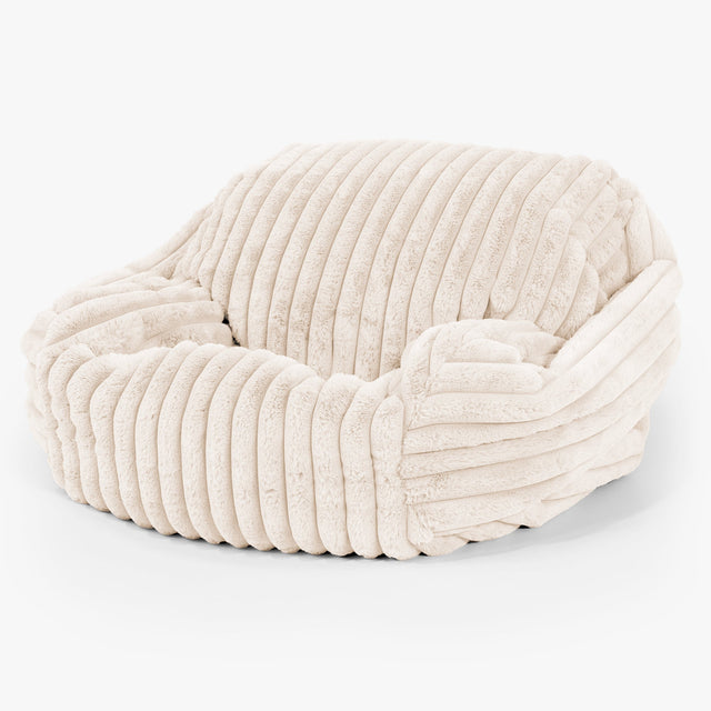 Sabine Bean Bag Armchair Replacement Cover - Ultra Plush Cord 01