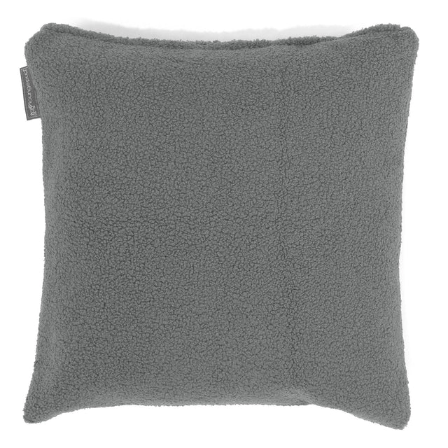 Scatter Cushion Cover 47 x 47cm - Boucle Grey 01