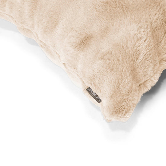 Scatter Cushion Cover 47 x 47cm - Bubble Faux Fur Cream 02