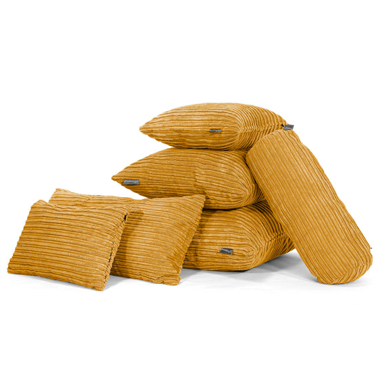 Scatter Cushion Cover 47 x 47cm - Cord Golden Honey 04