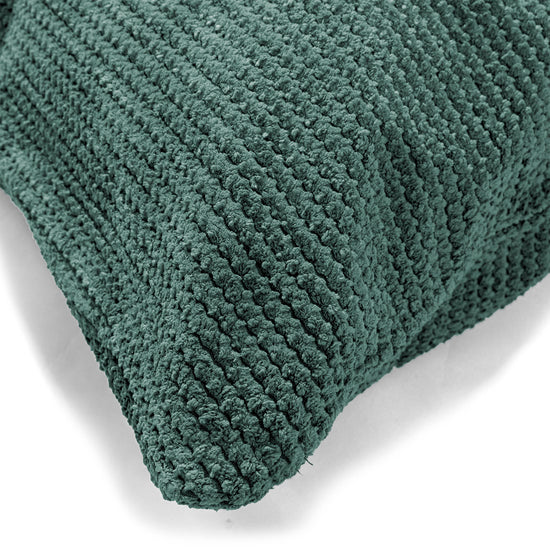 Scatter Cushion Cover 47 x 47cm - Pom Pom Emerald Green 03