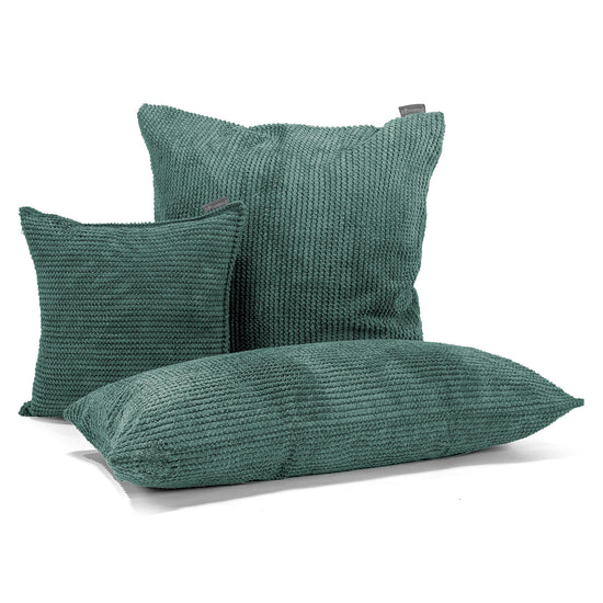Scatter Cushion Cover 47 x 47cm - Pom Pom Emerald Green 04