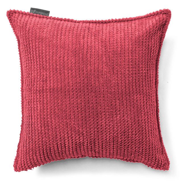 Scatter Cushion Cover 47 x 47cm - Pom Pom Pastel Red 01