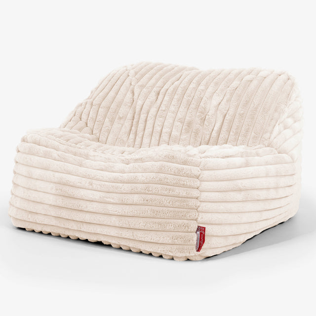 Sloucher Bean Bag Chair Replacement Cover - Ultra Plush Cord 01