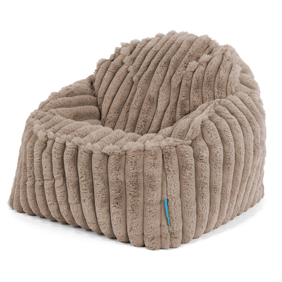 Sloucher Child's Bean Bag 2-6 yr - Ultra Plush Cord Minky 01