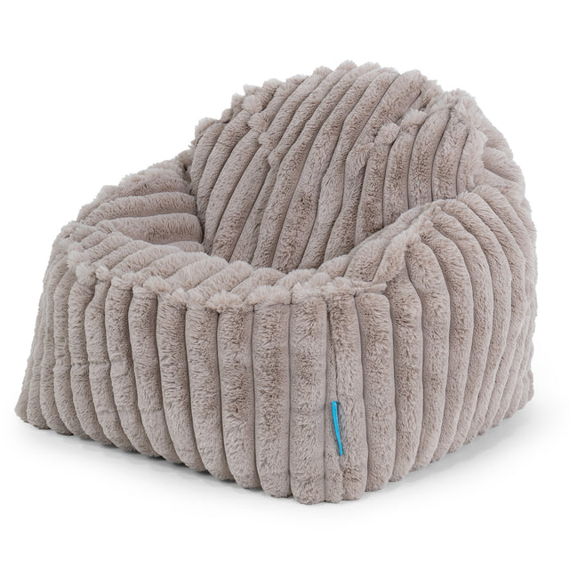 Sloucher Child's Bean Bag 2-6 yr - Ultra Plush Cord Minky 01