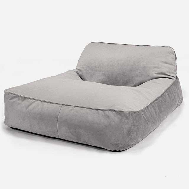 Double Day Bed Bean Bag Replacement Cover - Velvet 01