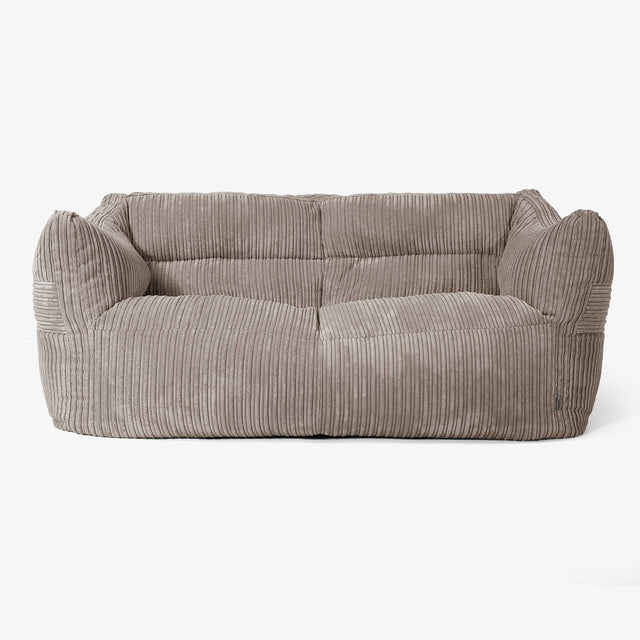 Victor Sofa Bean Bag - Cord Dovetail Grey 01