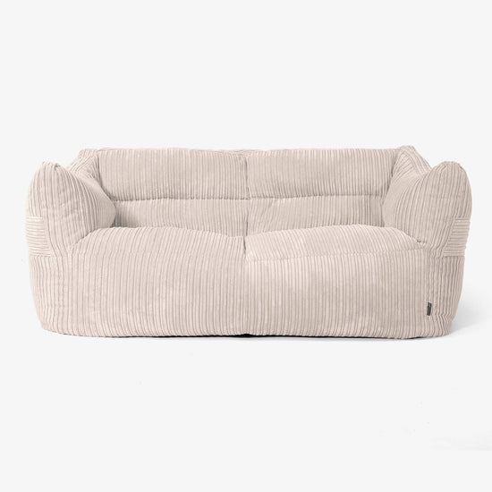 Victor Sofa Bean Bag - Cord Ivory 01
