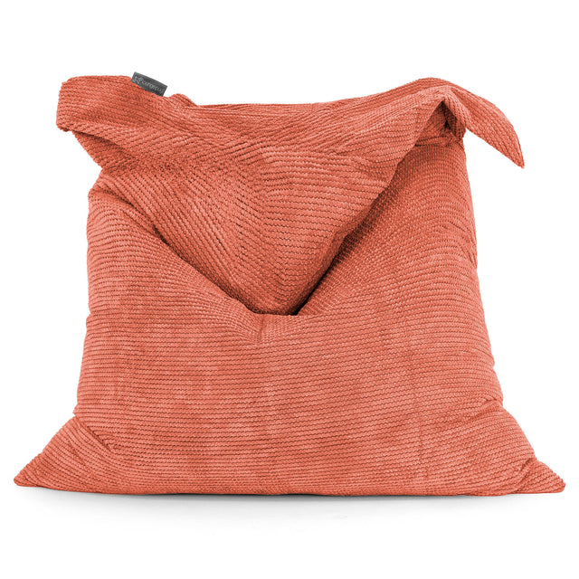 XL Pillow Bean Bag - Pom Pom Pumpkin Orange 01