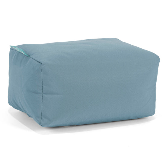 SoleiStorm™ Ultra 2000 h+ Outdoor Small Footstool - Olefin Baby Blue 01