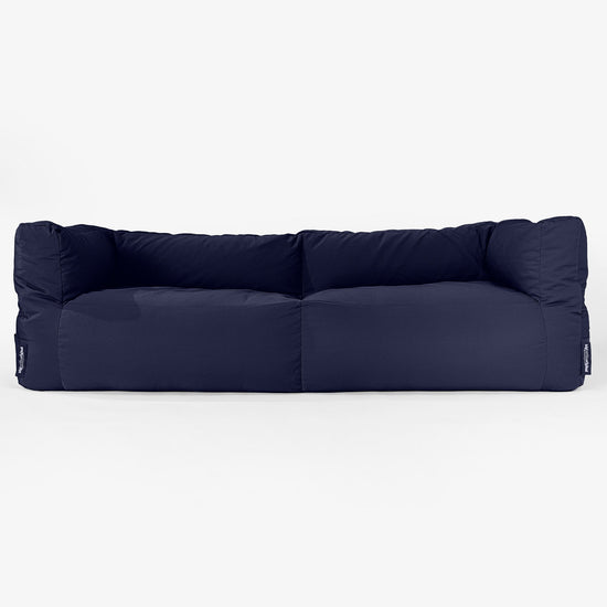 SoleiStorm™ Ultra 2000 h+ 3 Seater Sofa Outdoor Bean Bag - Olefin Navy 01