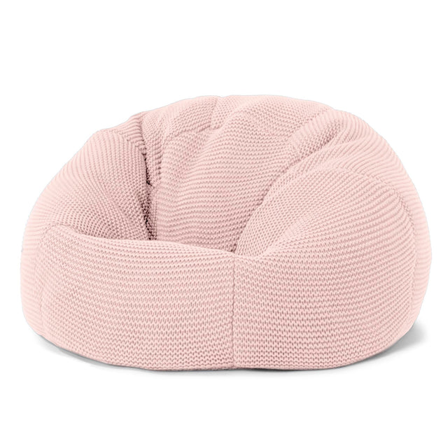 LOUNGE PUG ELLOS KNIT Kids' Bean Bag Chairs CLASSIC Gaming Chair Beanbags BABY PINK