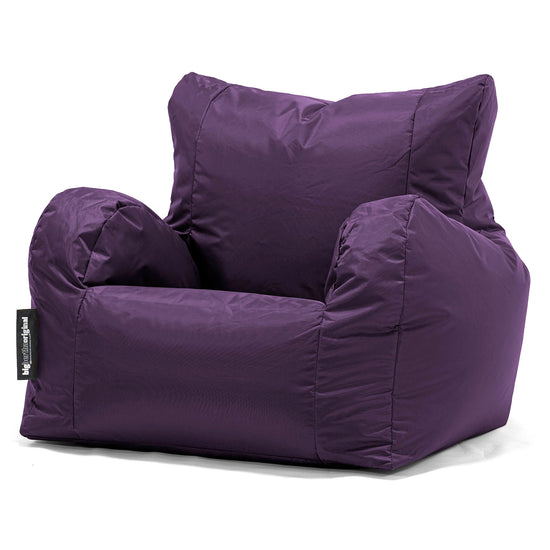 Garden Bean Bag Armchair - SmartCanvas™ Purple 01