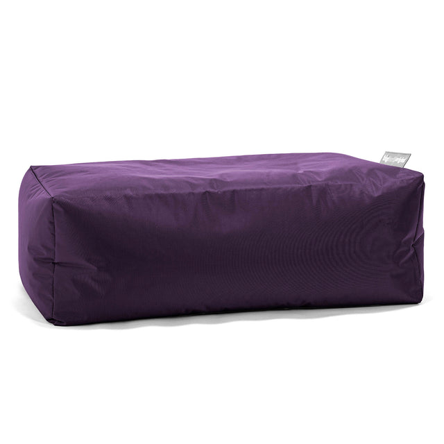 Outdoor Large Footstool - SmartCanvas™ Purple 01
