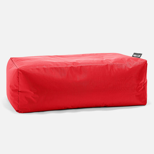 Outdoor Large Footstool - SmartCanvas™ Red 01