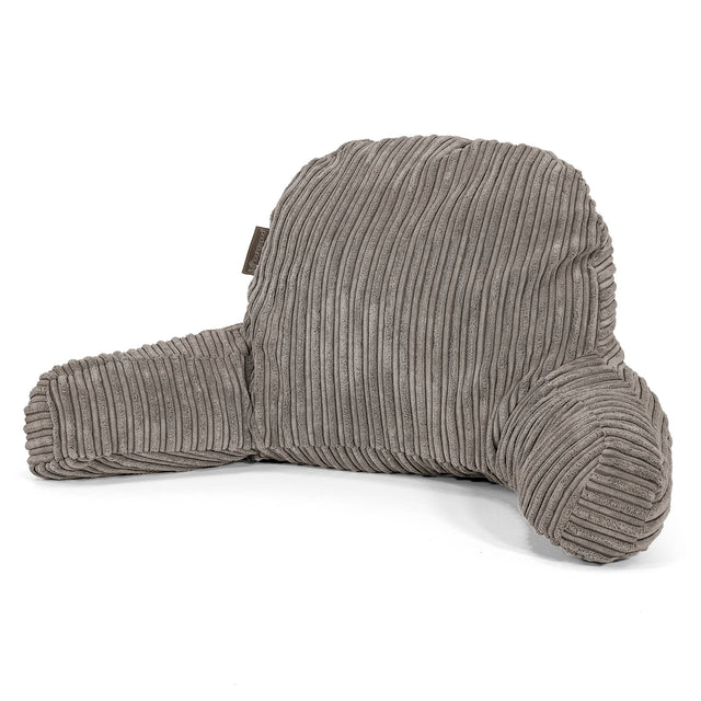 High Back Support Cuddle Cushion - Cord Graphite Grey 01