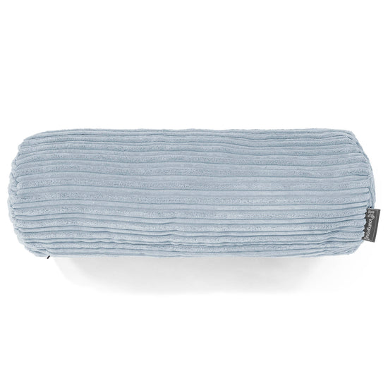 Bolster Scatter Cushion 20 x 55cm - Cord Baby Blue 02