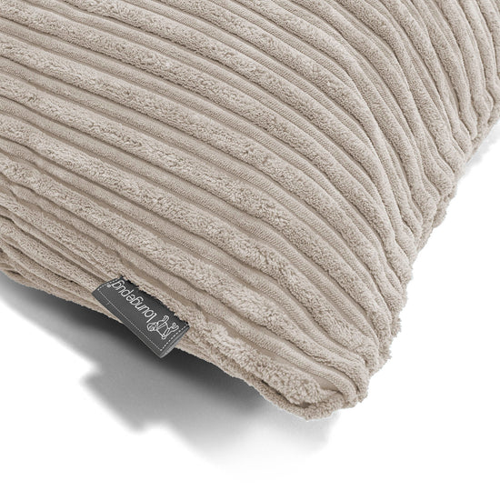 Bolster Scatter Cushion 20 x 55cm - Cord Mink 03