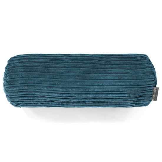 Bolster Scatter Cushion 20 x 55cm - Cord Navy Blue 02