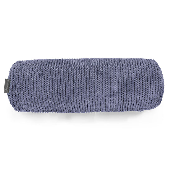 Bolster Scatter Cushion 20 x 55cm - Pom Pom Purple 02