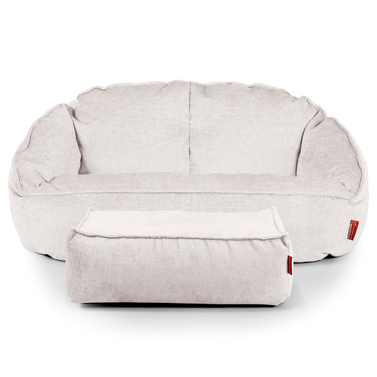 Bubble Sofa Bean Bag - Chenille Cream 02
