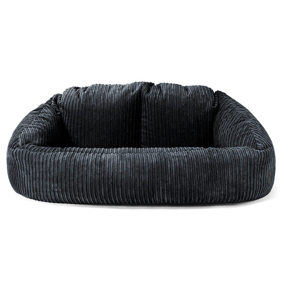 Bubble Sofa Bean Bag - Cord Black 01