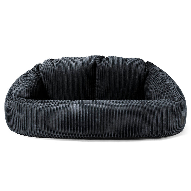 Bubble Sofa Bean Bag - Cord Black 01