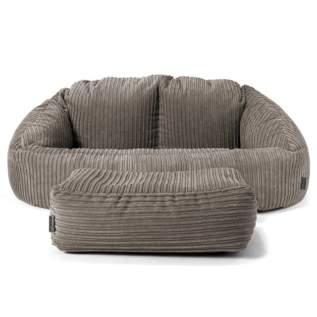 Bubble Sofa Bean Bag - Cord Graphite Grey 02
