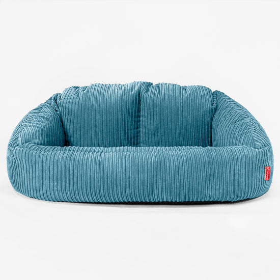 Kids' Giant Bubble Sofa 2-14 yr - Cord Aegean 03