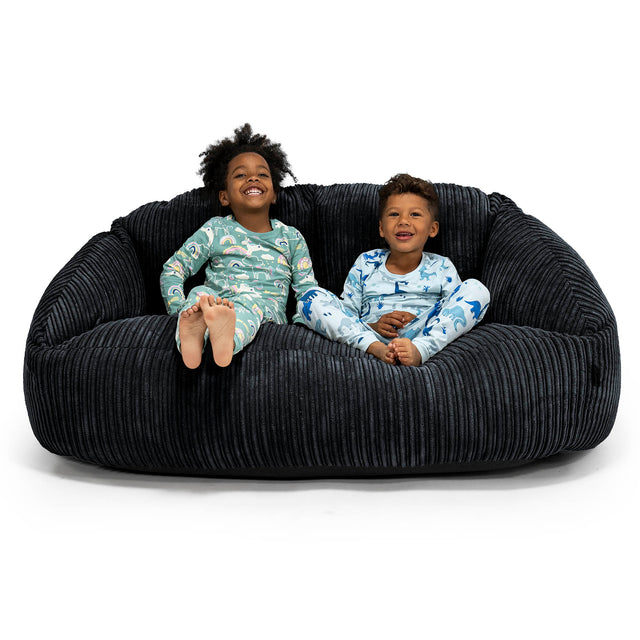 Kids' Giant Bubble Sofa 2-14 yr - Cord Black 01
