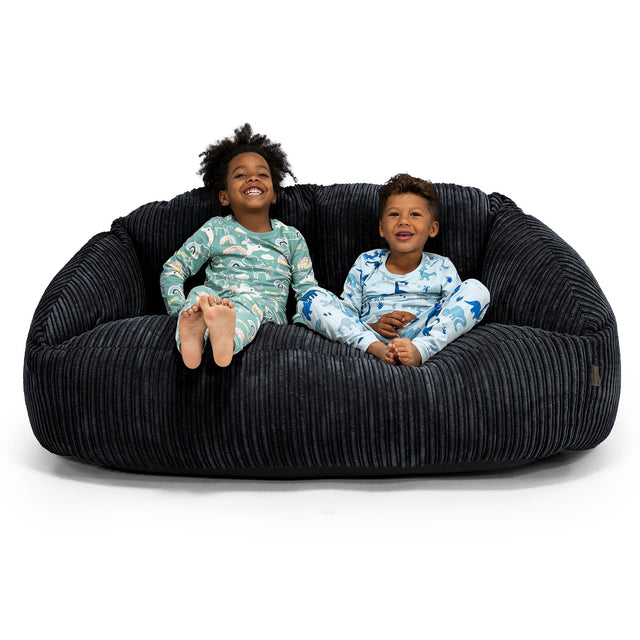 Kids' Giant Bubble Sofa 2-14 yr - Cord Black 01