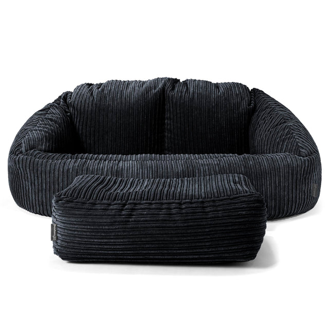 Kids' Giant Bubble Sofa 2-14 yr - Cord Black 02