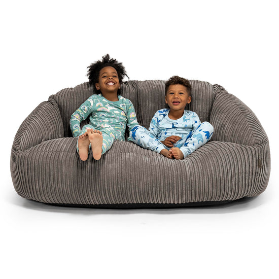 Kids' Giant Bubble Sofa 2-14 yr - Cord Graphite 01