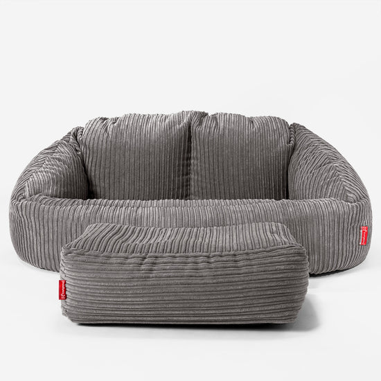 Kids' Giant Bubble Sofa 2-14 yr - Cord Graphite 02