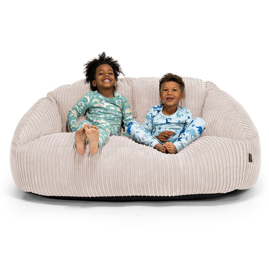 Kids' Giant Bubble Sofa 2-14 yr - Cord Ivory 01