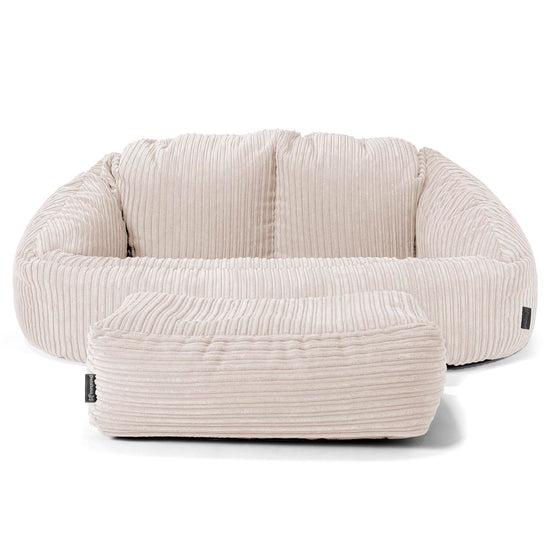 Kids' Giant Bubble Sofa 2-14 yr - Cord Ivory 02