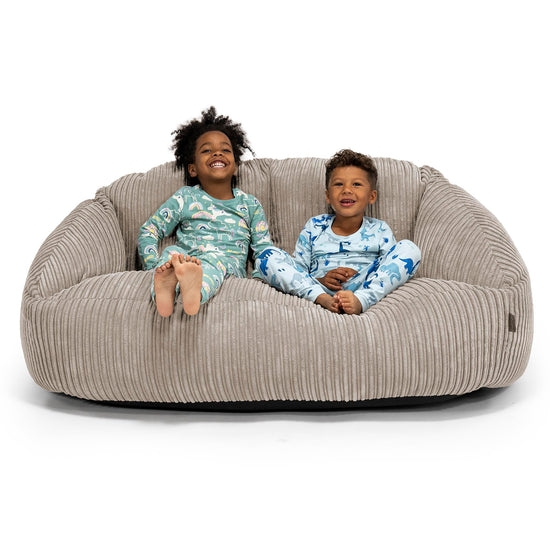 Kids' Giant Bubble Sofa 2-14 yr - Cord Mink 01
