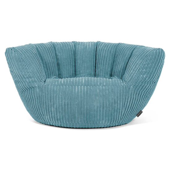 Charles Vintish Bean Bag - Cord Aegean Blue 02