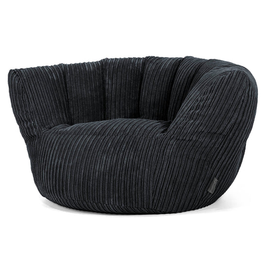 Charles Vintish Bean Bag - Cord Black 01
