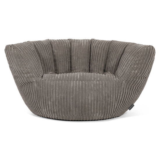 Charles Vintish Bean Bag - Cord Graphite Grey 02