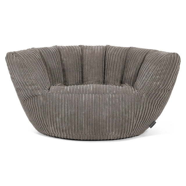 Charles Vintish Bean Bag - Cord Graphite Grey 02