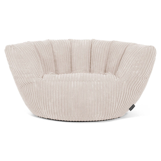 Charles Vintish Bean Bag - Cord Ivory 02