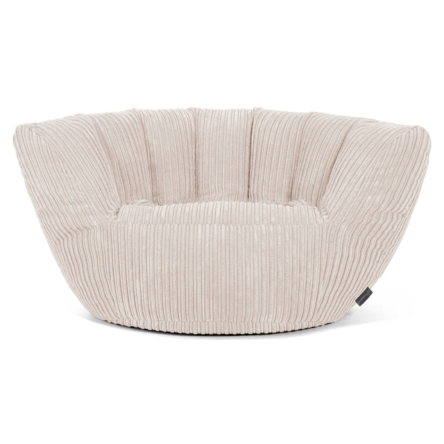 Charles Vintish Bean Bag - Cord Ivory 02