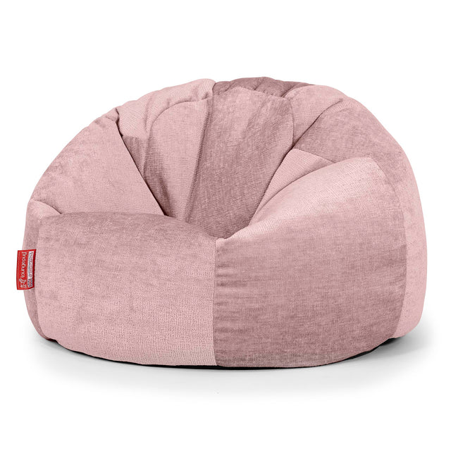 Classic Bean Bag Chair - Chenille Pink 01