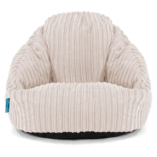 Children's Bubble Bean Bag 1-3 yr - Cord Ivory 01