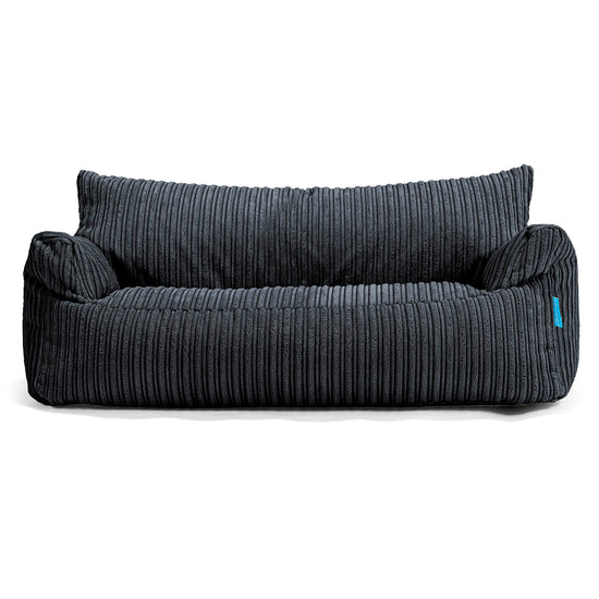 Josephine Children's Sofa Bean Bag 1-5 yr - Cord Black 01